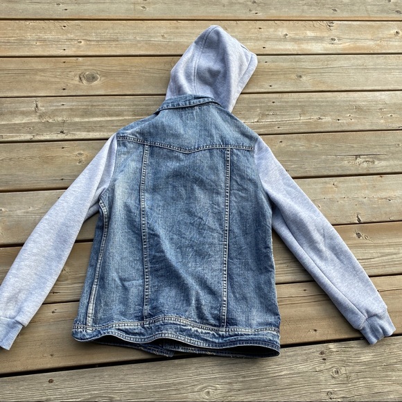 Bluenotes Hooded Fleece Denim Jacket - Picture 6 of 7